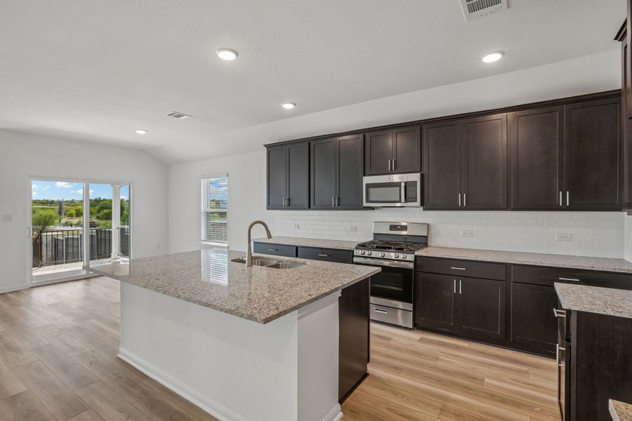 Furnished interior view inside a new home in Lisso, Pflugerville (Image 9).