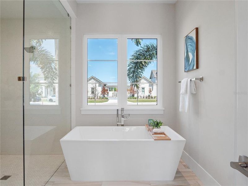 Furnished interior view inside a new home in , Oakland (Image 45).