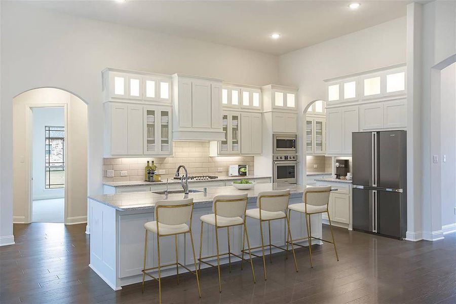 Representative furnished interior of a home built from the Sunrise FS by First Texas Homes in Broadmoor Estates, Ovilla (Image 4).
