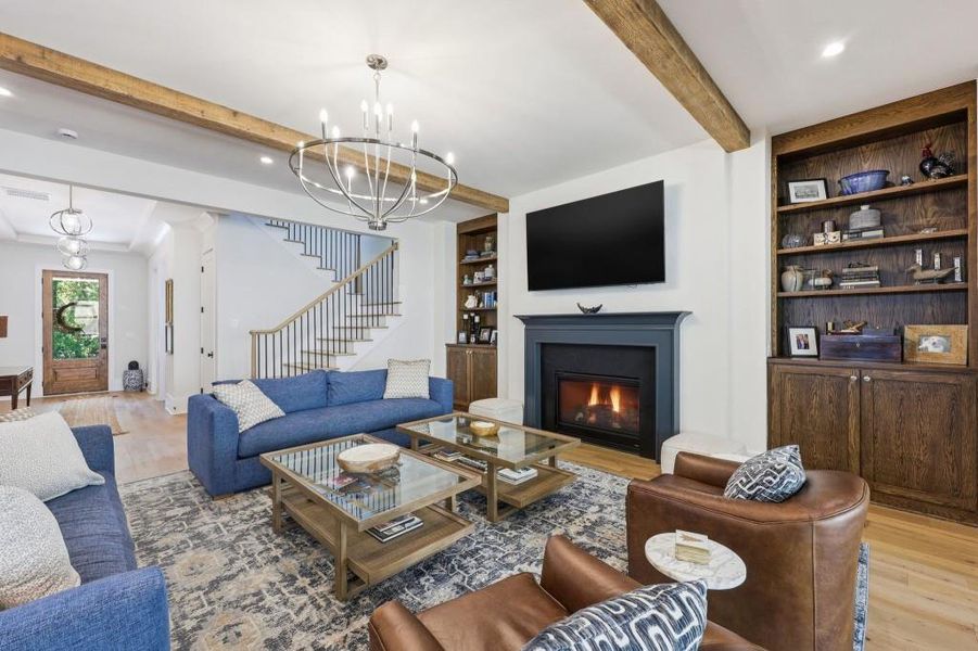 Furnished interior view inside a new home in , Chamblee (Image 12).