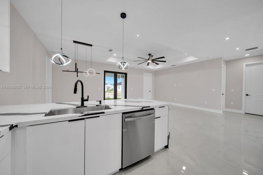 Furnished interior view inside a new home in , Lehigh Acres (Image 8).