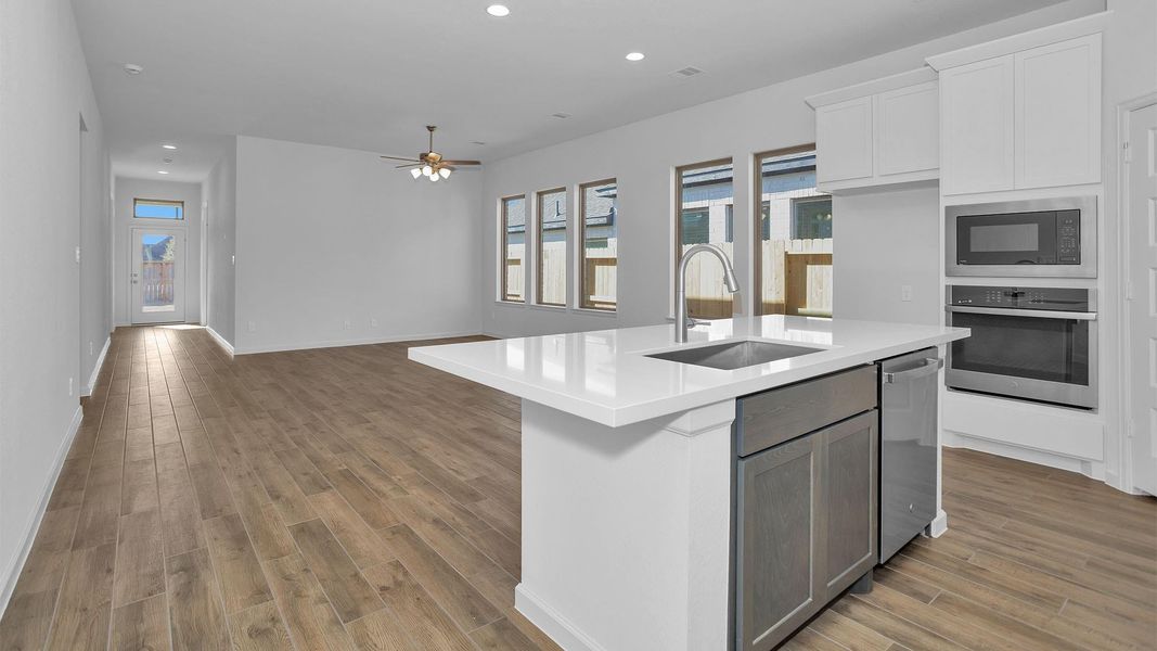 Furnished interior view inside a new home in Candela South, Richmond (Image 6).