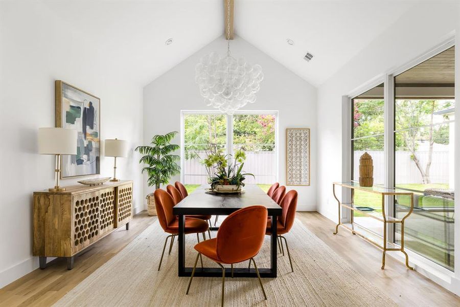 Furnished interior view inside a new home in , Dallas (Image 31). Furnished interior view inside a new home in , Dallas (Image 31).