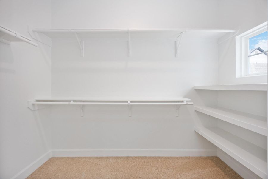 A true walk-in with built-ins and natural light? Yes, even the secondary bedrooms deliver thoughtful upgrades.