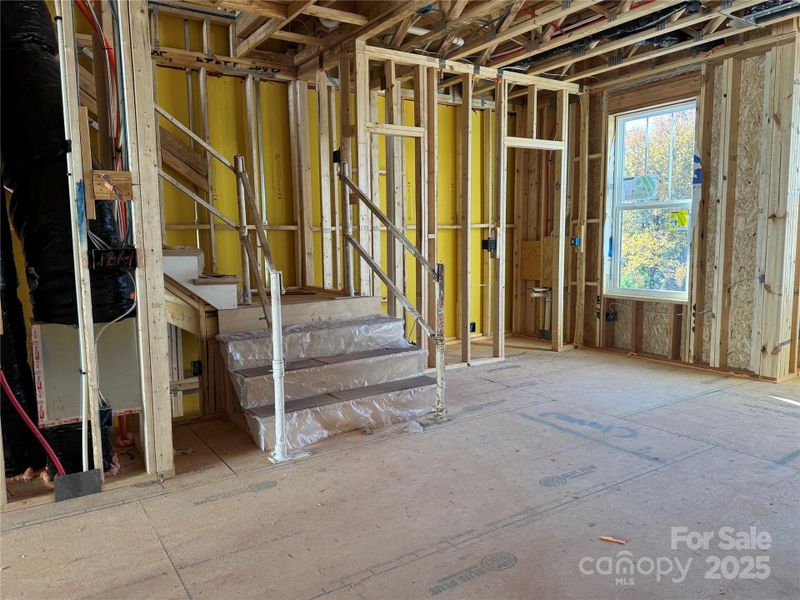 11 6 2025 family and stairs on 2nd floor