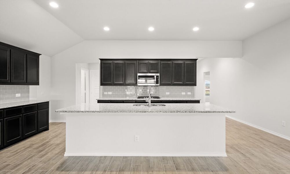 Representative exterior photo of a completed home built from the Walden II by Impression Homes in Stone Eagle, Azle, TX (Image 6).