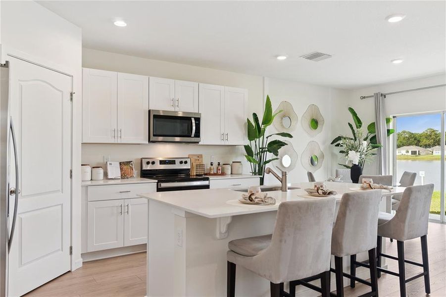 Furnished interior view inside a new home in , St. Cloud (Image 25). Furnished interior view inside a new home in , St. Cloud (Image 25).