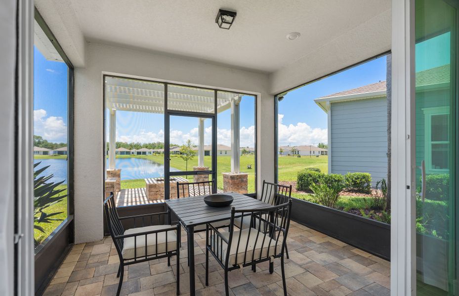 Representative exterior details of a home built from the Prosperity by Del Webb in Del Webb River Reserve, Spring Hill (Image 17).