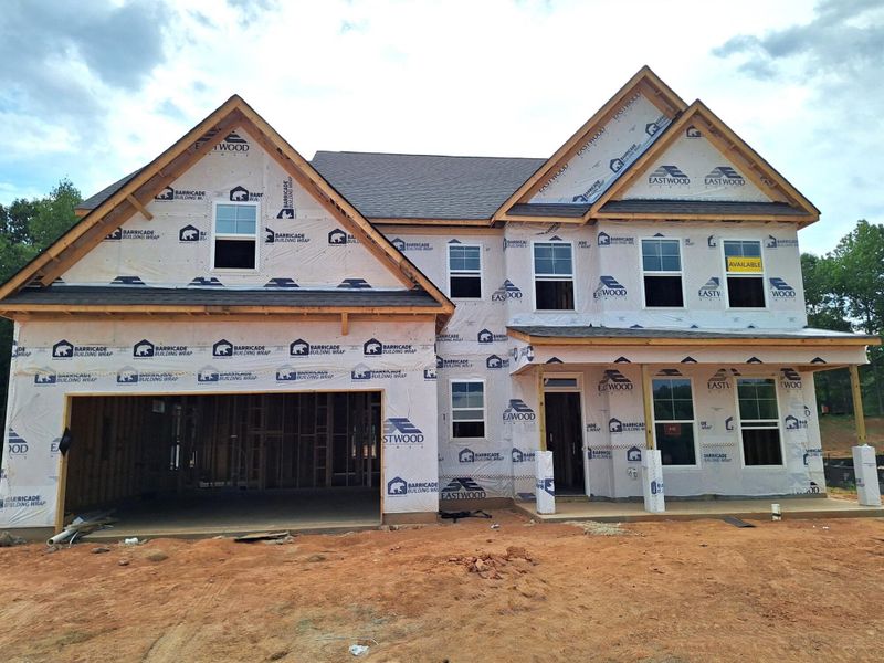 In-progress construction of a new home in Twin Creek, Kernersville, NC (Image 4).