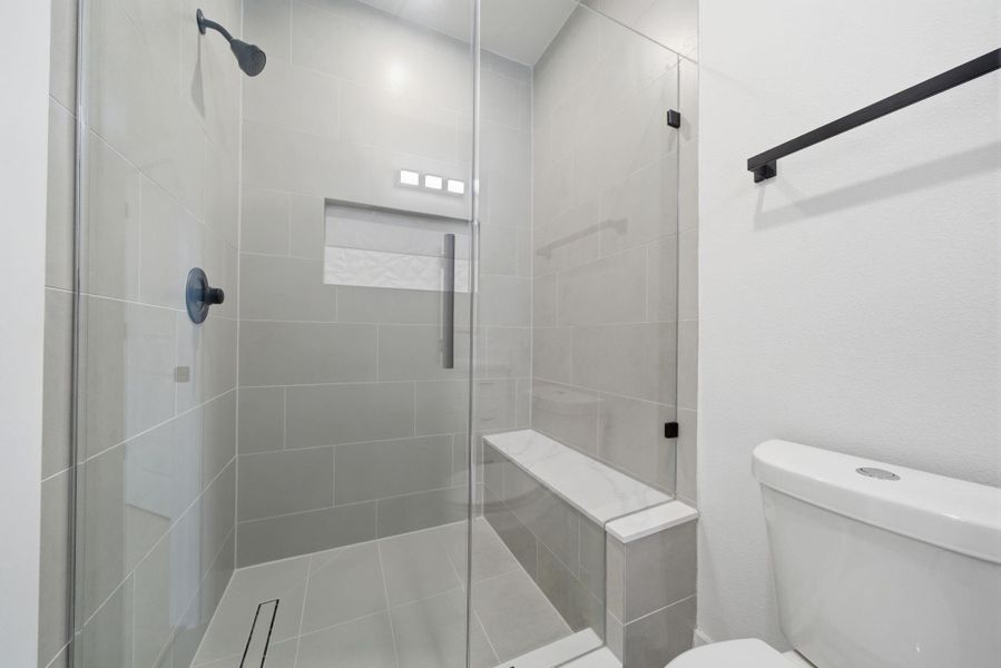 Furnished interior view inside a new home in , Houston (Image 31).