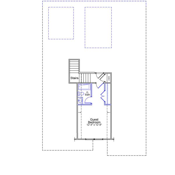 2D floor plan layout of this home in Allston Park, Calabash, NC (Image 3).