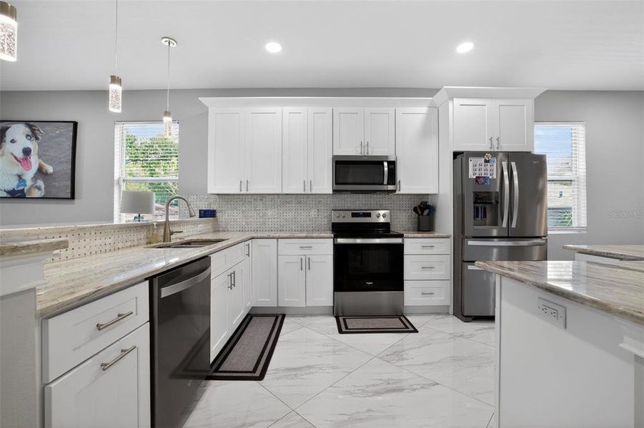 Furnished interior view inside a new home in , St. Petersburg (Image 12).