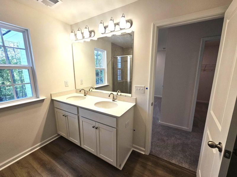 Furnished interior view inside a new home in Creekside at Andrews, Summerville (Image 4).