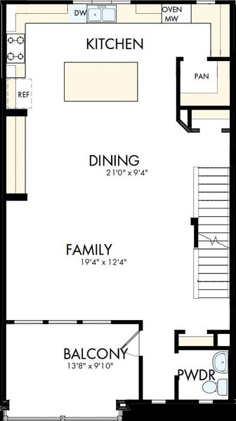 2D floor plan layout of this home in Emerald Landing at Waterside at Lakewood Ranch – City Homes, Sarasota, FL (Image 3). 2D floor plan layout of this home in Emerald Landing at Waterside at Lakewood Ranch – City Homes, Sarasota, FL (Image 3).