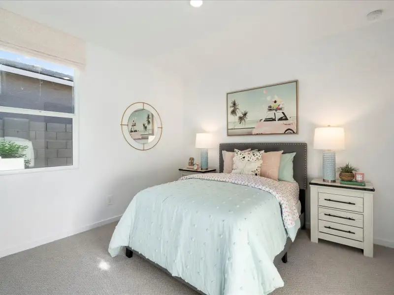 Furnished interior view inside a new home in Mountain View Estates Signature Series, Buckeye (Image 19).