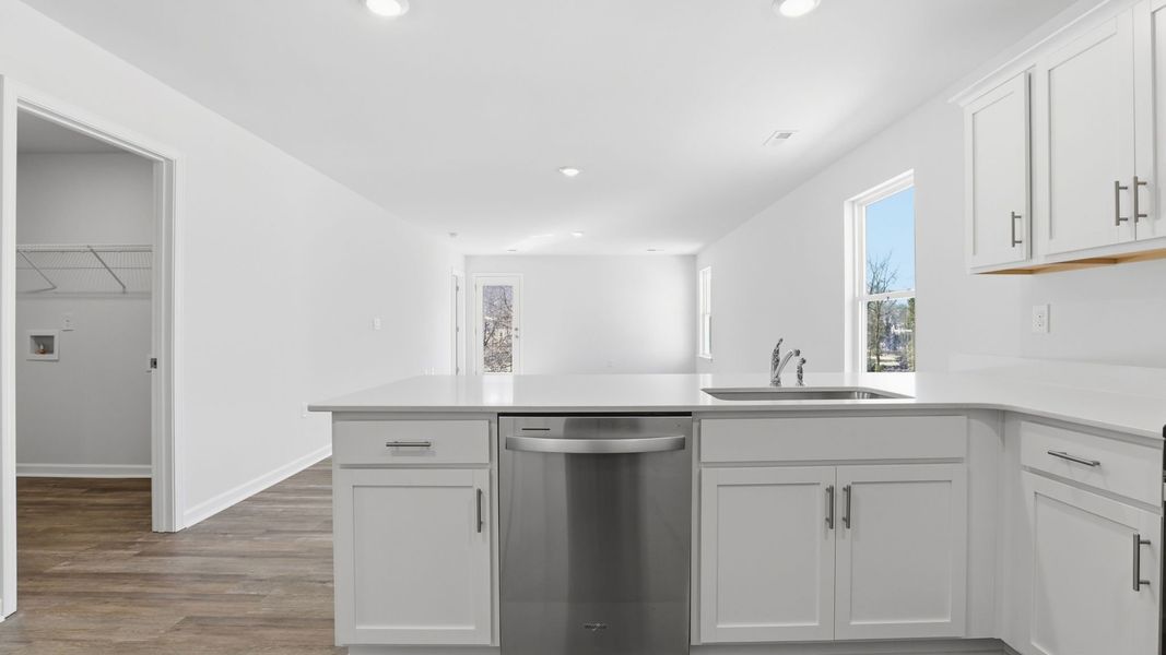 Furnished interior view inside a new home in Village Grove, Greenville (Image 11).
