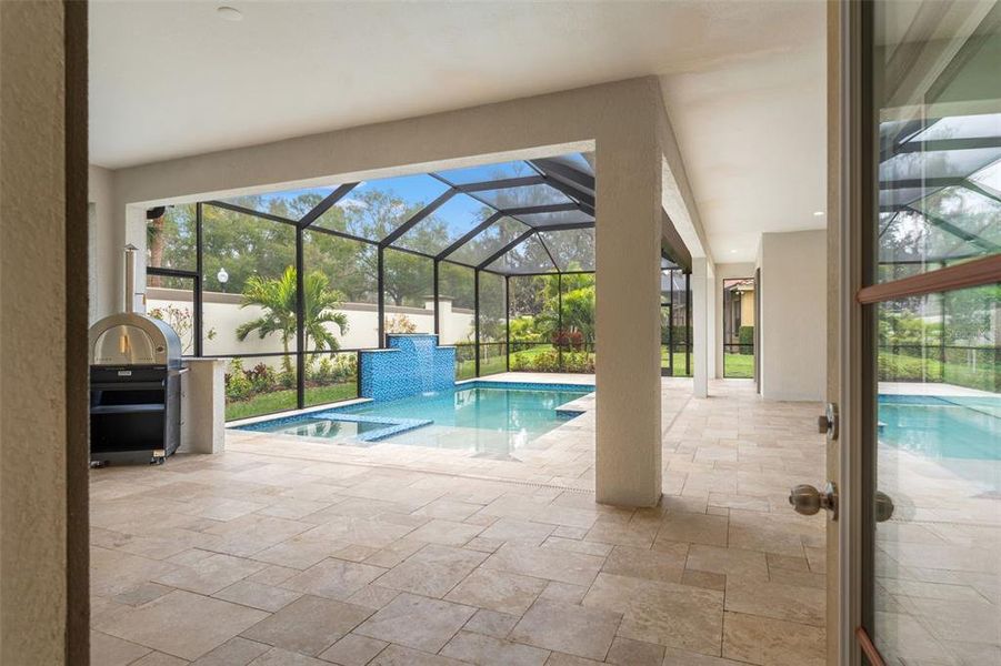 Exterior details and patio area of a home in , Trinity (Image 39).