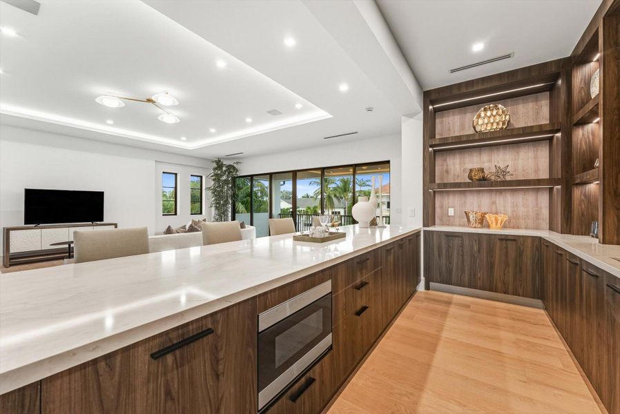 Furnished interior view inside a new home in , Delray Beach (Image 47). Furnished interior view inside a new home in , Delray Beach (Image 47).