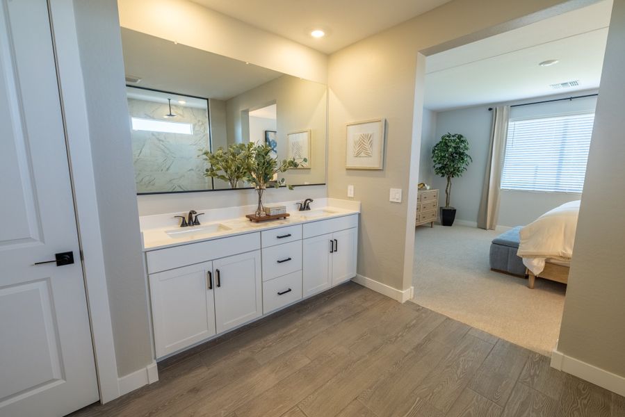 Furnished interior view inside a new home in White Tank Foothills Signature Series, Waddell (Image 22). Furnished interior view inside a new home in White Tank Foothills Signature Series, Waddell (Image 22).