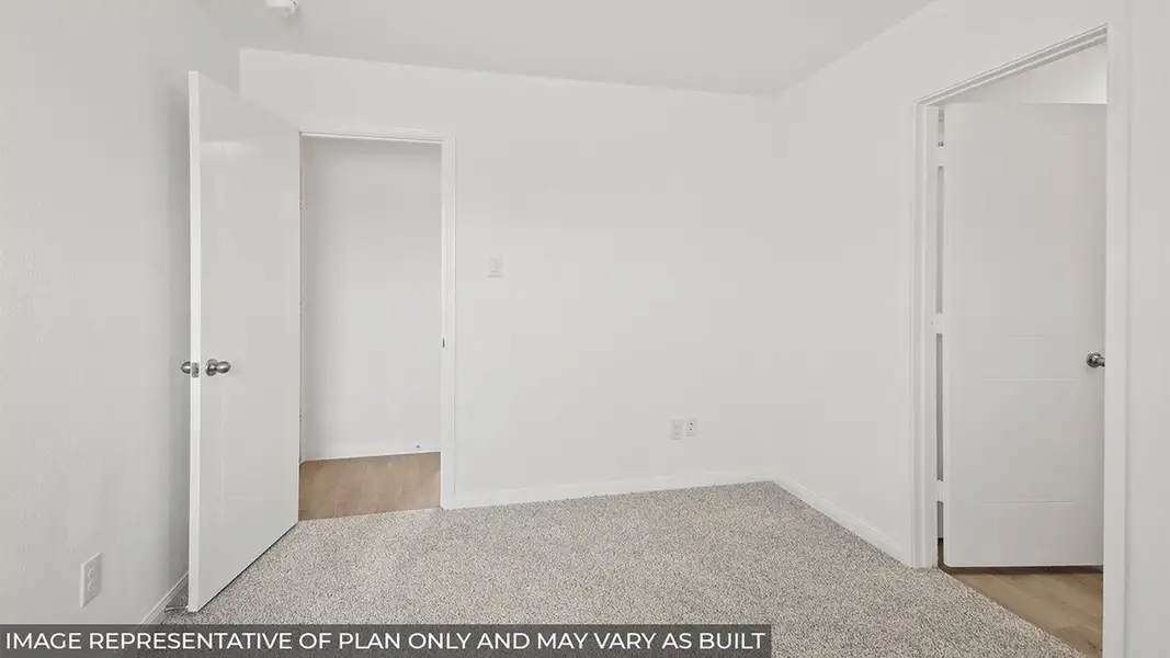 Spacious, unfurnished interior of a new home in Gemini, Splendora (Image 10).