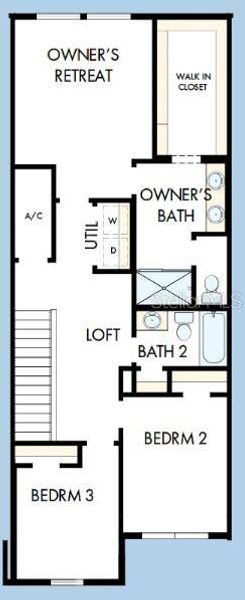 2D floor plan layout of this home in , Apollo Beach, FL (Image 2). 2D floor plan layout of this home in , Apollo Beach, FL (Image 2).