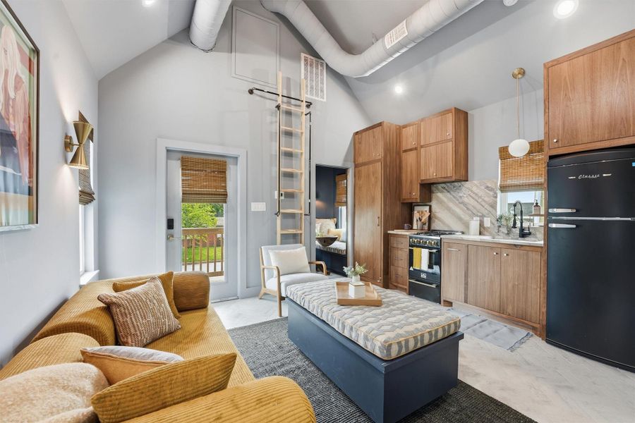 Furnished interior view inside a new home in , Galveston (Image 13).