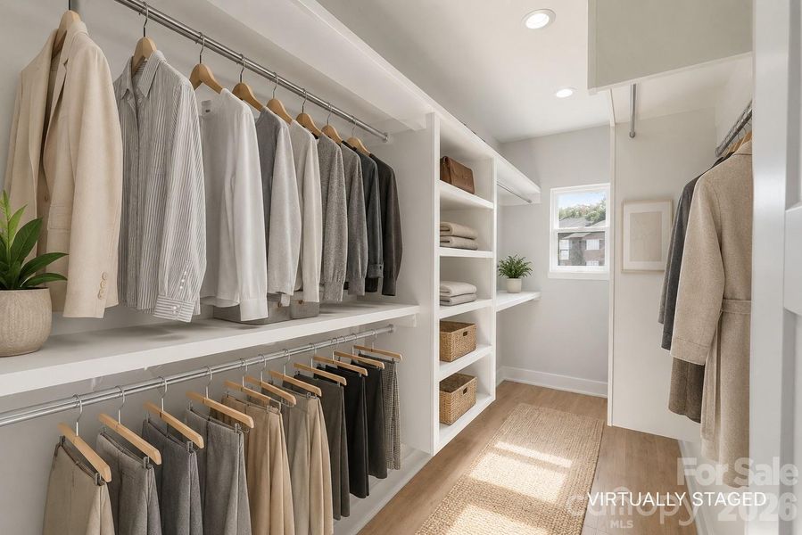 Furnished interior view inside a new home in , Hickory (Image 17).