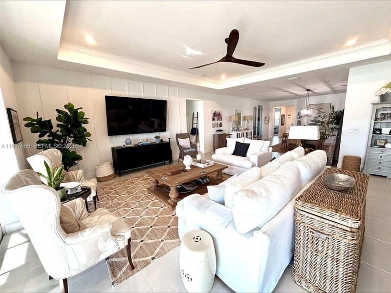 Furnished interior view inside a new home in , Punta Gorda (Image 11).