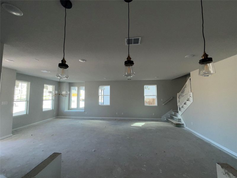 In-progress construction of a new home in Lariat, Liberty Hill, TX (Image 12).