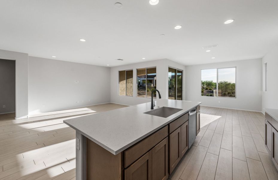 Furnished interior view inside a new home in Sun City Festival, Buckeye (Image 4).