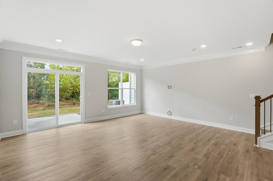 Spacious, unfurnished interior of a new home in Harrisburg Village Townhomes, Harrisburg (Image 24).