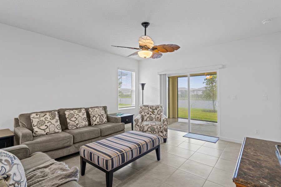 Furnished interior view inside a new home in , Port St. Lucie (Image 7).
