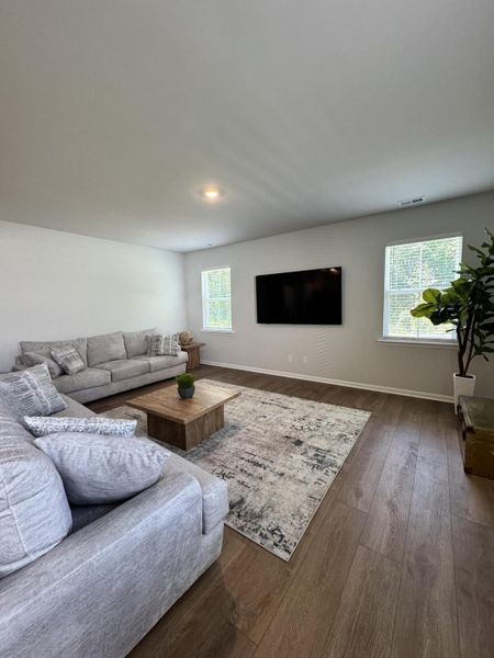 Furnished interior view inside a new home in Heron's Walk at Summers Corner: Arbor Collection, Summerville (Image 7).