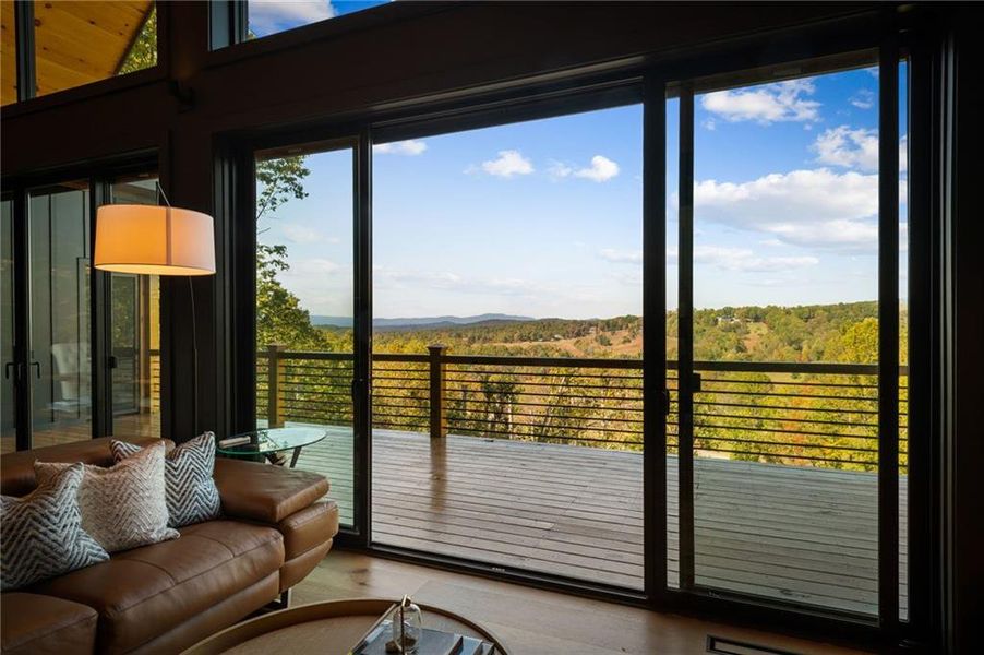 Exterior details and patio area of a home in , Morganton (Image 29).