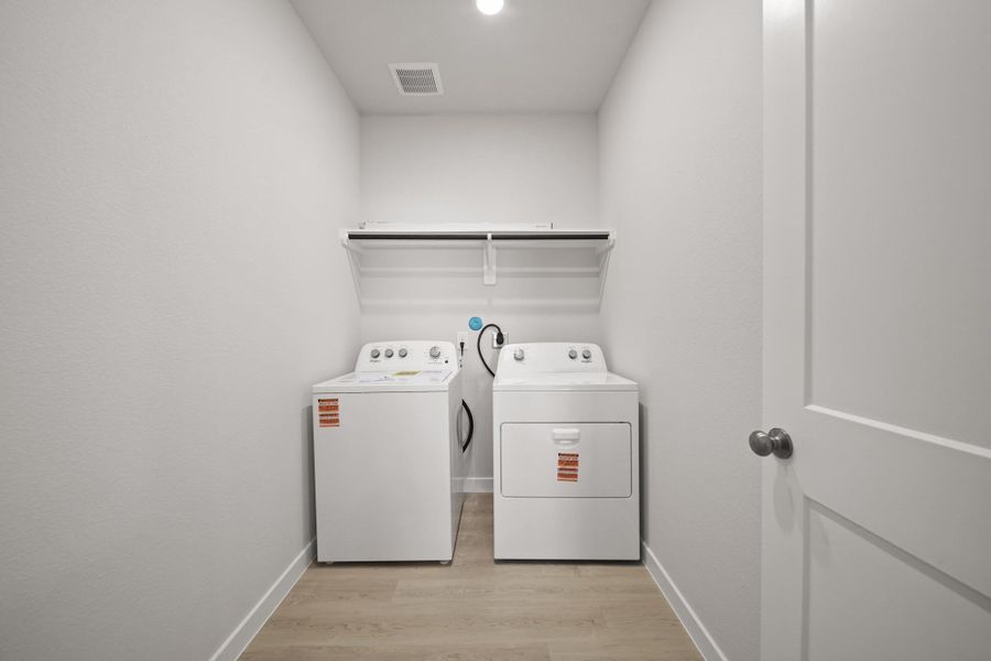 Furnished interior view inside a new home in Willow Trace 45' at Willow Trace, Spring (Image 11).