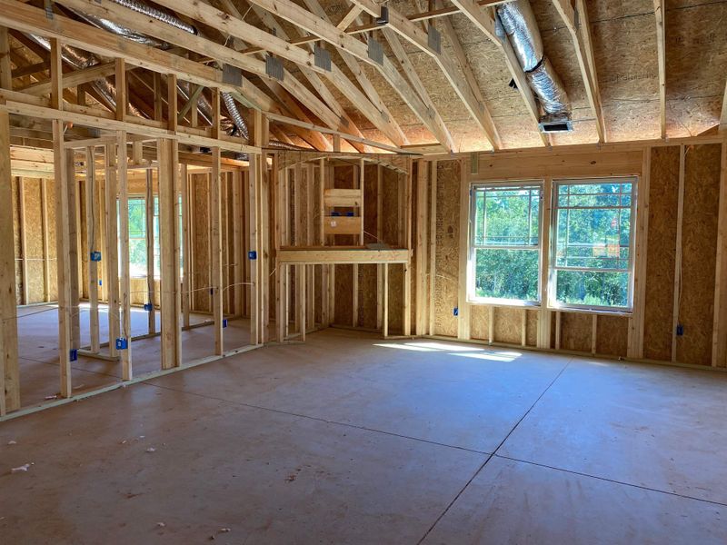 Spacious, unfurnished interior of a new home in Huckleberry Cove, Chesnee (Image 7).