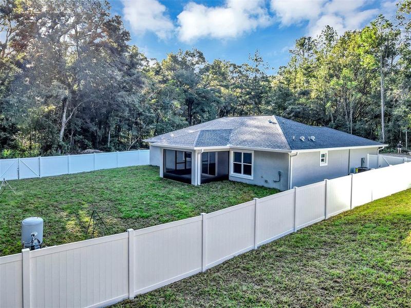 Exterior details and patio area of a home in , Belleview (Image 2). Exterior details and patio area of a home in , Belleview (Image 2).