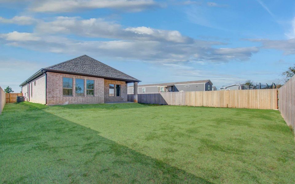Backyard Side View