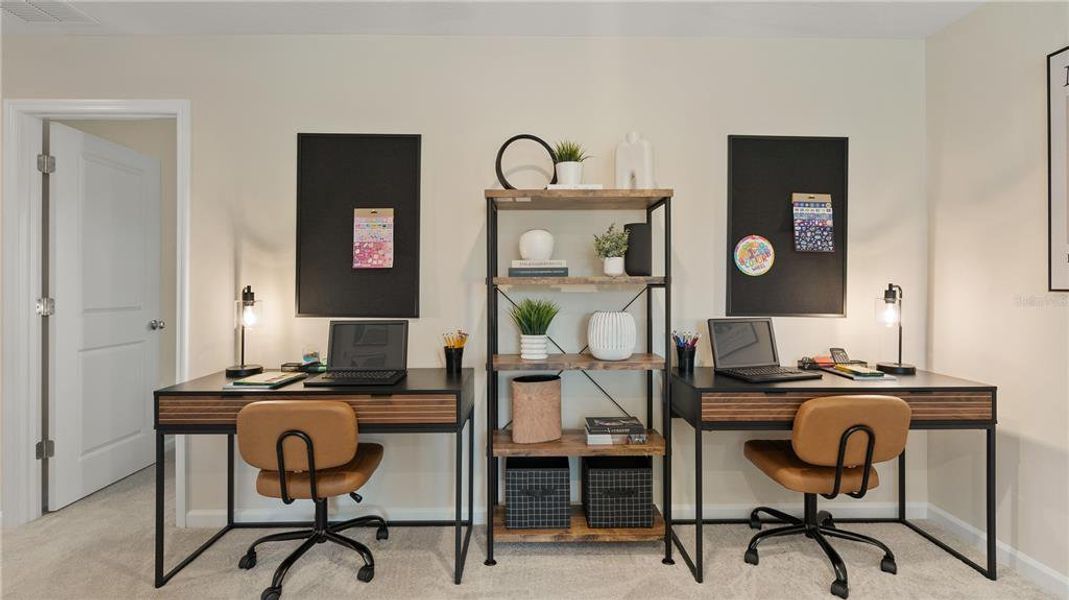 Furnished interior view inside a new home in , Eustis (Image 9).