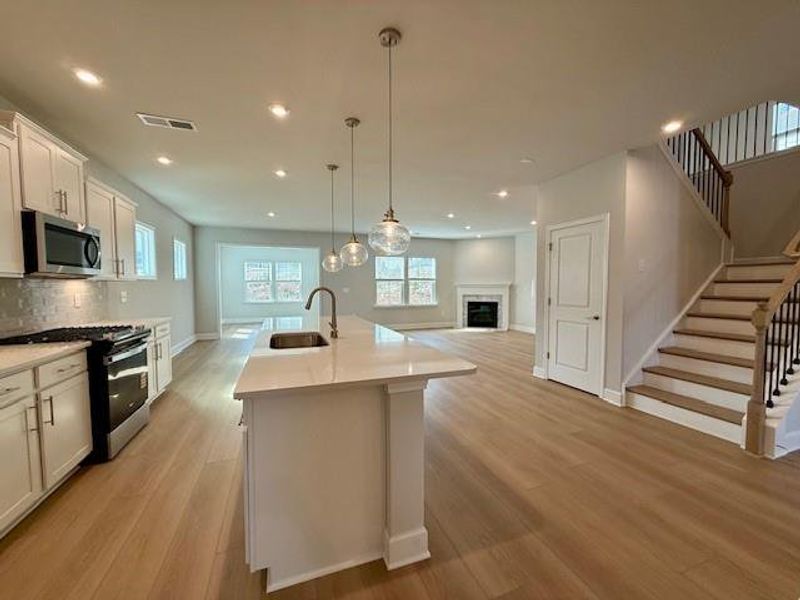 Furnished interior view inside a new home in Berkeley Mill, Cumming (Image 8).