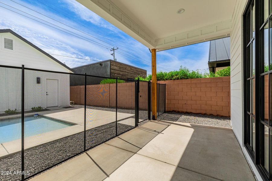 Covered Back Patio