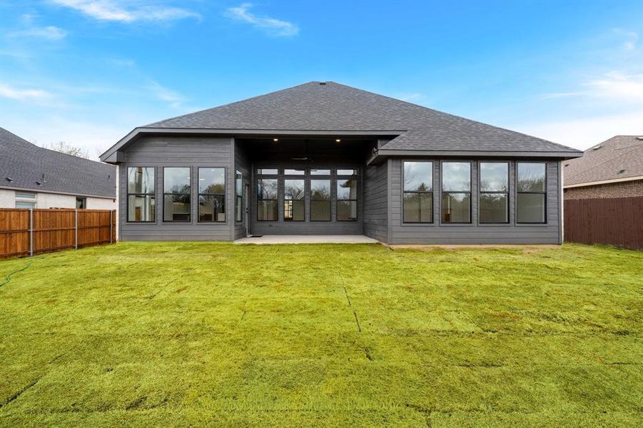 Exterior details and patio area of a home in , Glenn Heights (Image 25).