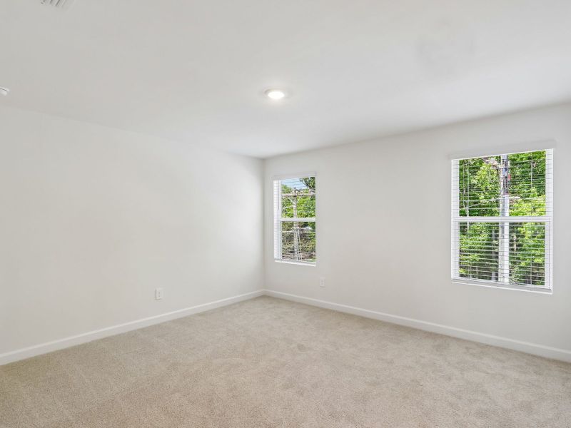 Spacious, unfurnished interior of a new home in Rocky River Towns, Charlotte (Image 15). Spacious, unfurnished interior of a new home in Rocky River Towns, Charlotte (Image 15).