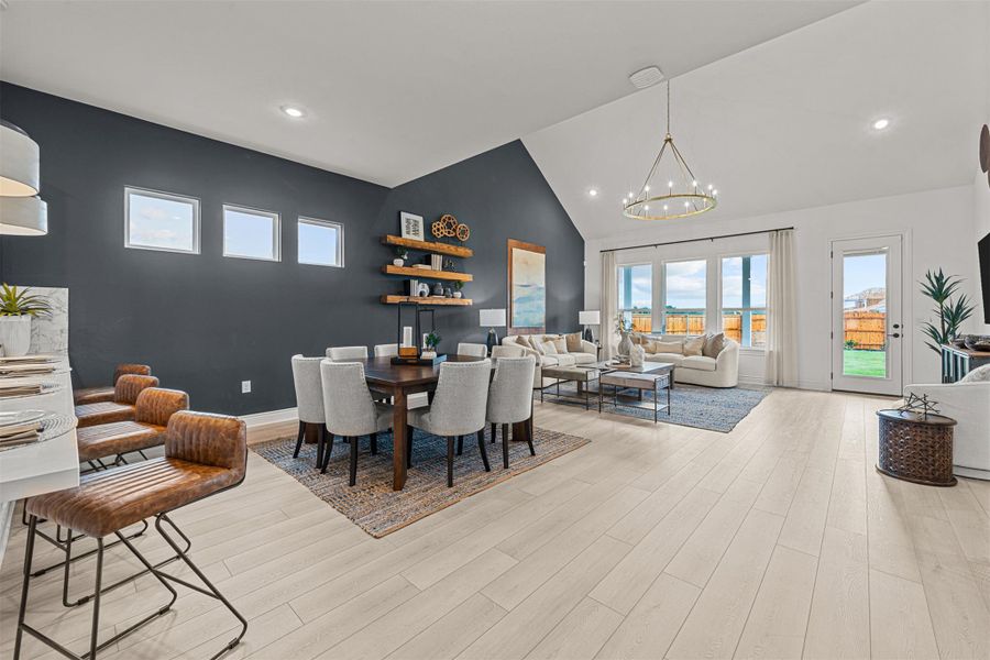 Furnished interior view inside a new home in Barksdale, Leander (Image 20).