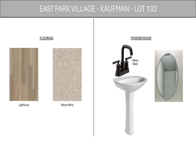 Sample of building materials used in homes in East Park Village, Kennesaw (Image 34).