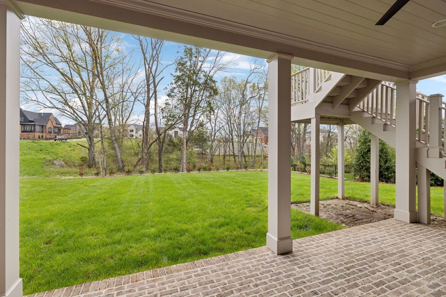 Exterior details and patio area of a home in The Grove, College Grove (Image 29). Exterior details and patio area of a home in The Grove, College Grove (Image 29).