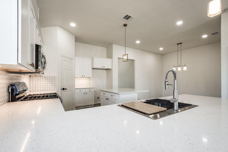 Top view of Kitchen. Top view of Kitchen.