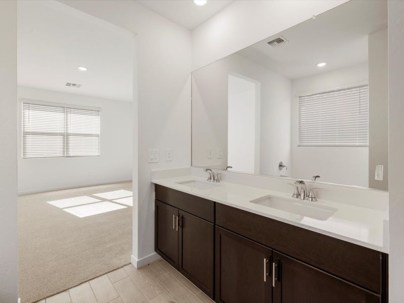 Furnished interior view inside a new home in Bella Vista Farms Reserve Series, San Tan Valley (Image 5).