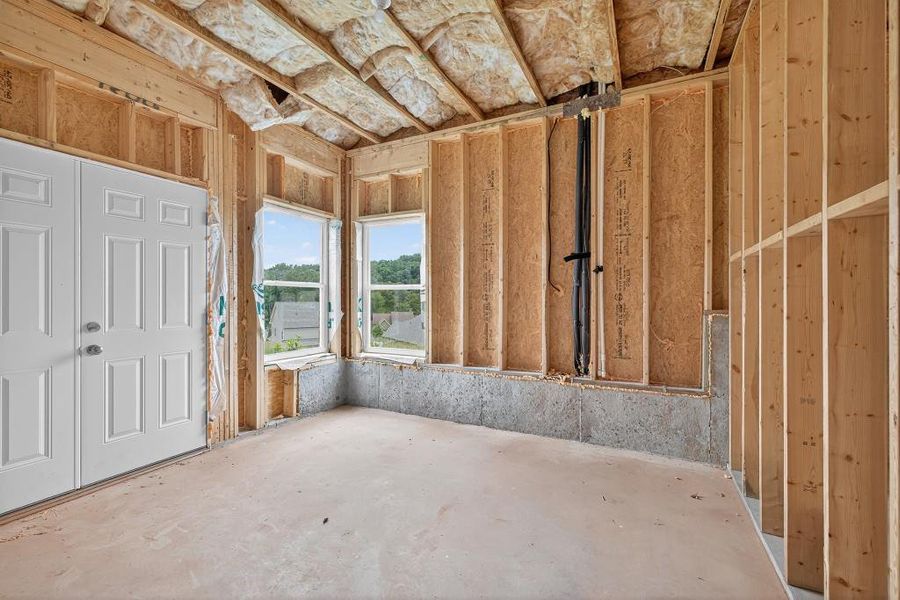 Spacious, unfurnished interior of a new home in Traditions Of Braselton, Jefferson (Image 45). Spacious, unfurnished interior of a new home in Traditions Of Braselton, Jefferson (Image 45).