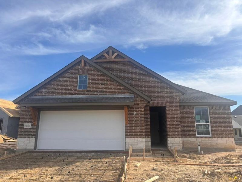 In-progress construction of a new home in Northstar, Fort Worth, TX (Image 6).